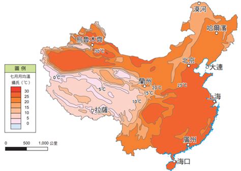 中國冬季季風風向|陪你讀地理～第八集 【中國的氣候】